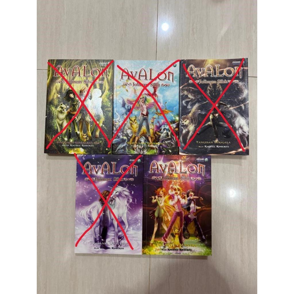 Avalon Jalinan Sihir - Rachel Roberts (Bahasa Indonesia) SECOND | Pelantun Mantra 5 LAST STOCK