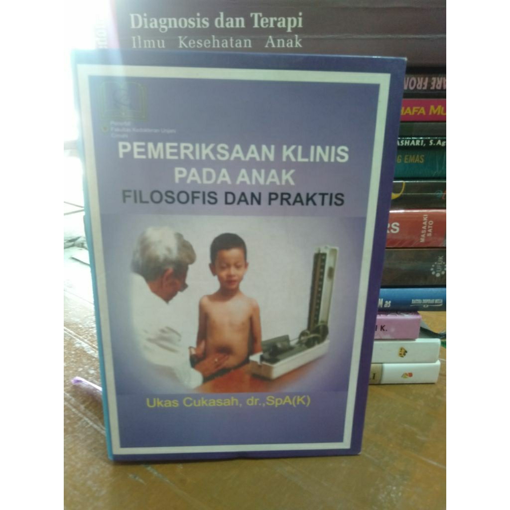 buku pemeriksaan klinis pada anak filosofis dan praktis original mulus