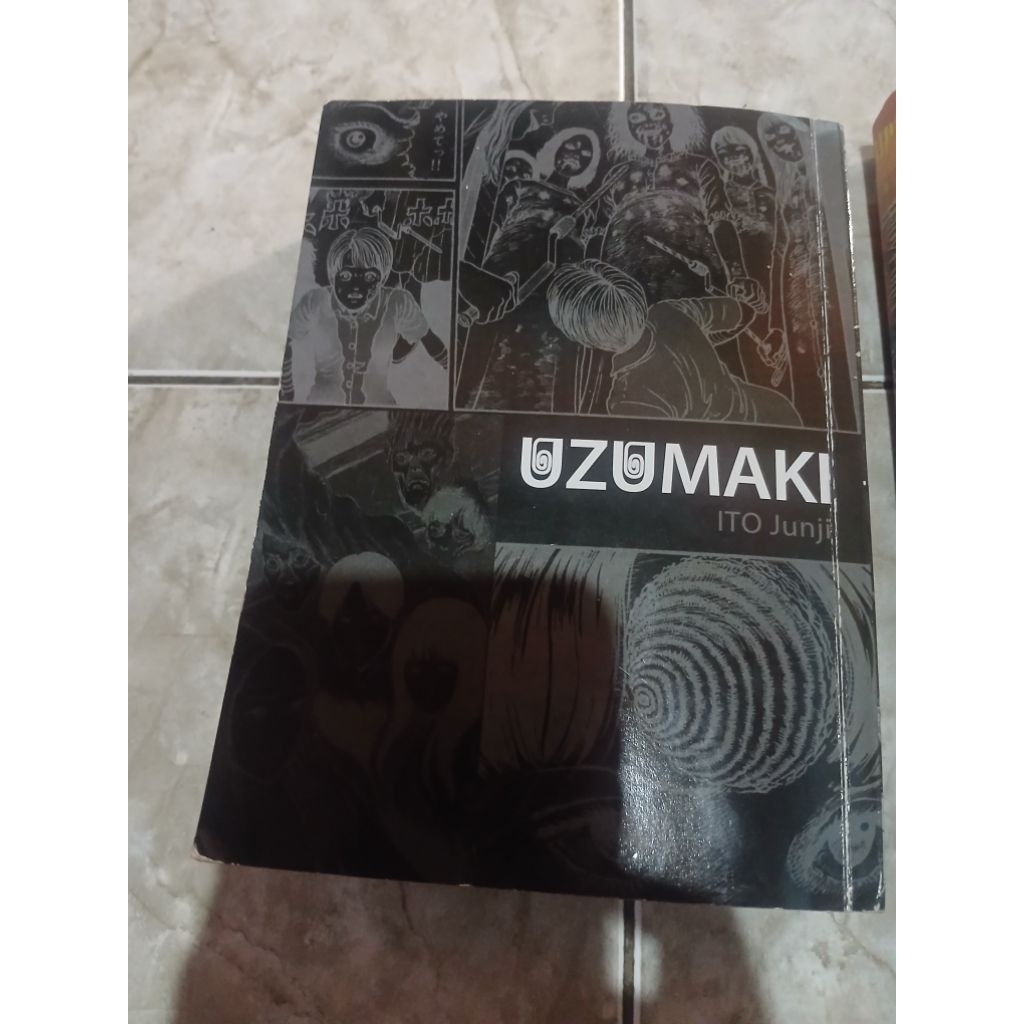 Manga junji Ito Uzumaki bekas ori m&c gramedia