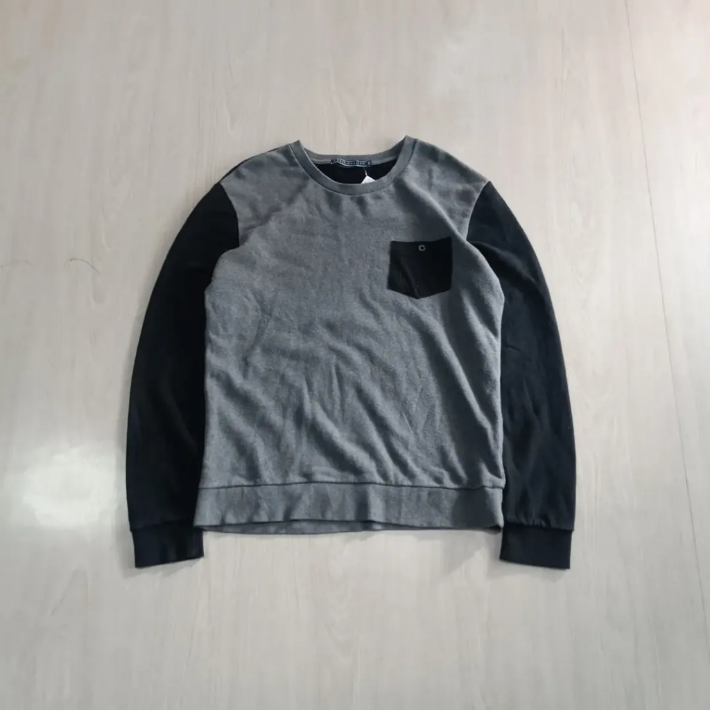 CHRIS  CHRISTY  CREWNECK TWO TONE