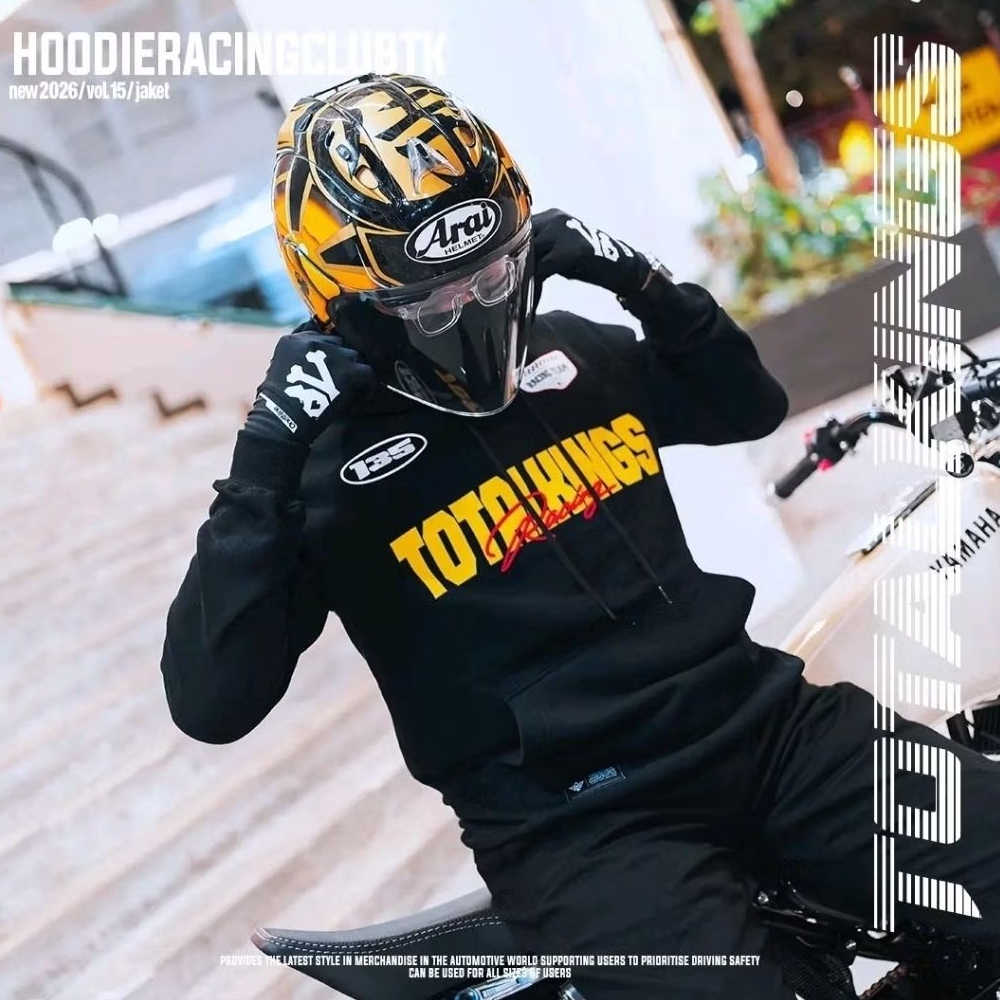 HOODIE TOTAL KINGS YELLOW RACING 2K26 VOL 15