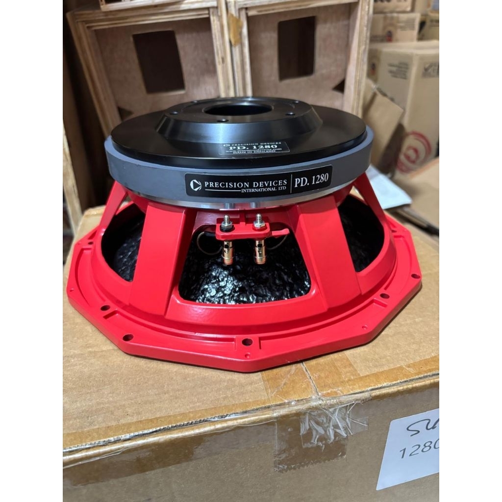 Speaker 12 inch PD 1280 RED Subwoofer Voice coil 4 inch 1000 watt