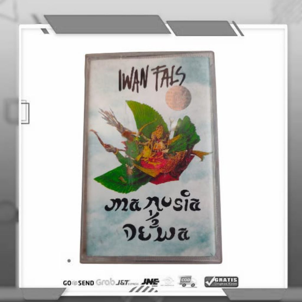 Kaset Pita Lama Iwan Fals Manusia Setengah Dewa