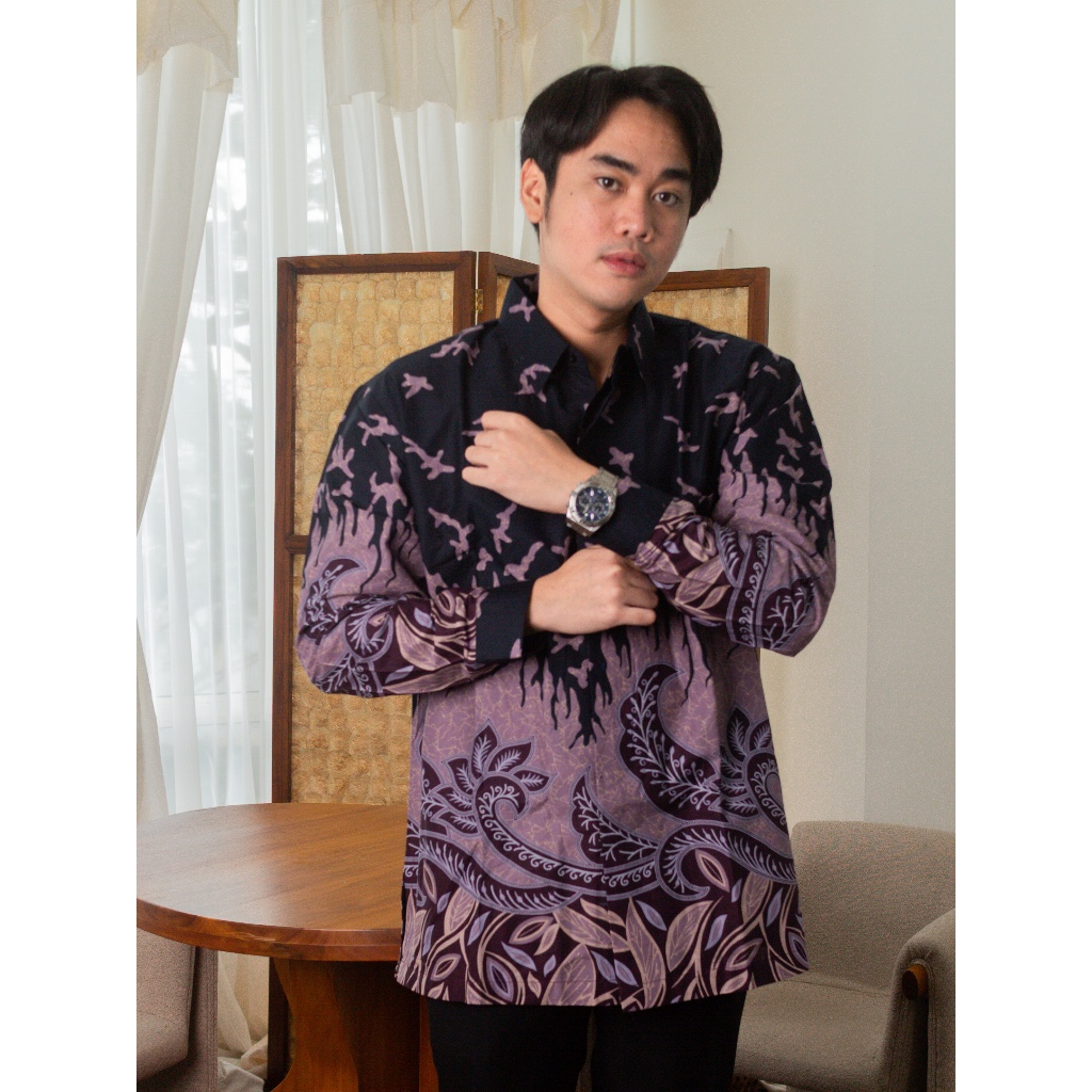 Batik Ayman - LENGAN PANJANG | Kemeja Batik Pria Katun Solo Halus