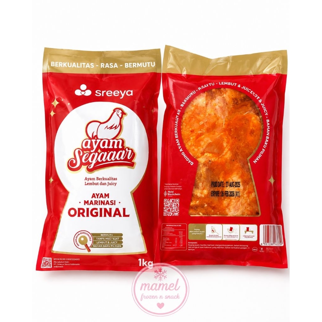Sreeya Ayam Marinasi 1kg