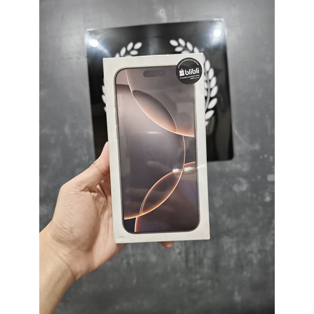 IPHONE 16 PRO MAX 256 IBOX BARU BNIB