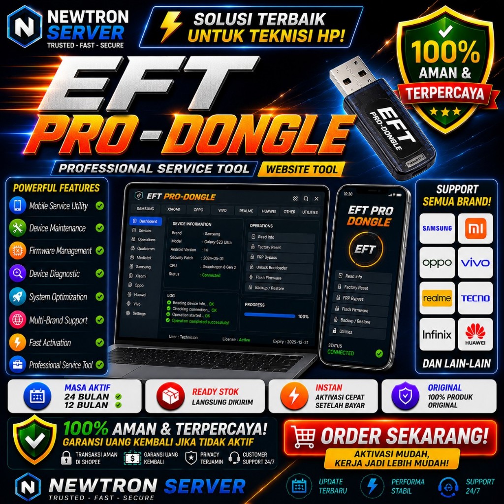 (NewtronServer) EFT PRO DONGLE RENEW