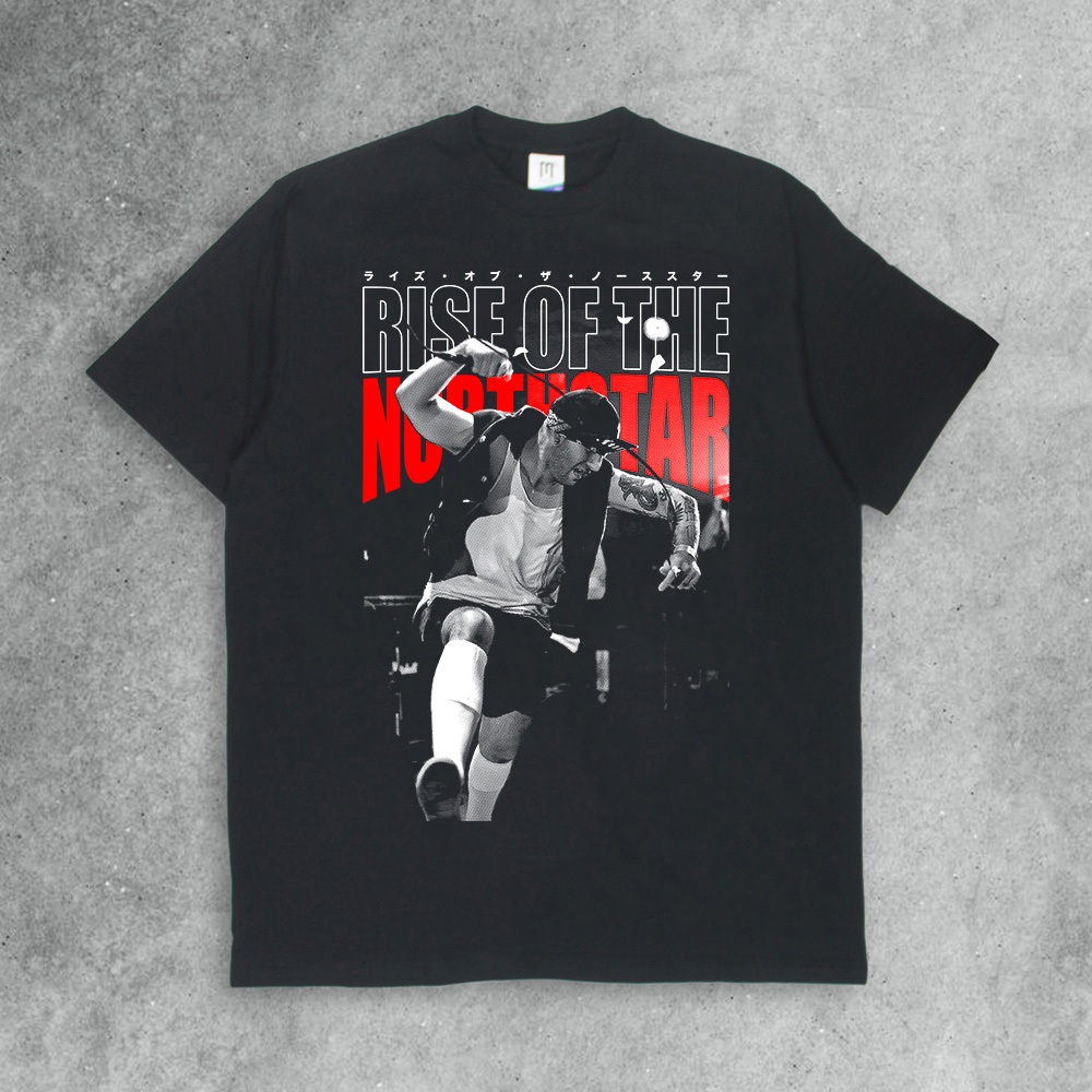 Kaos Band Rise Of The Northstar Japanese HC Tshirt Mercandise