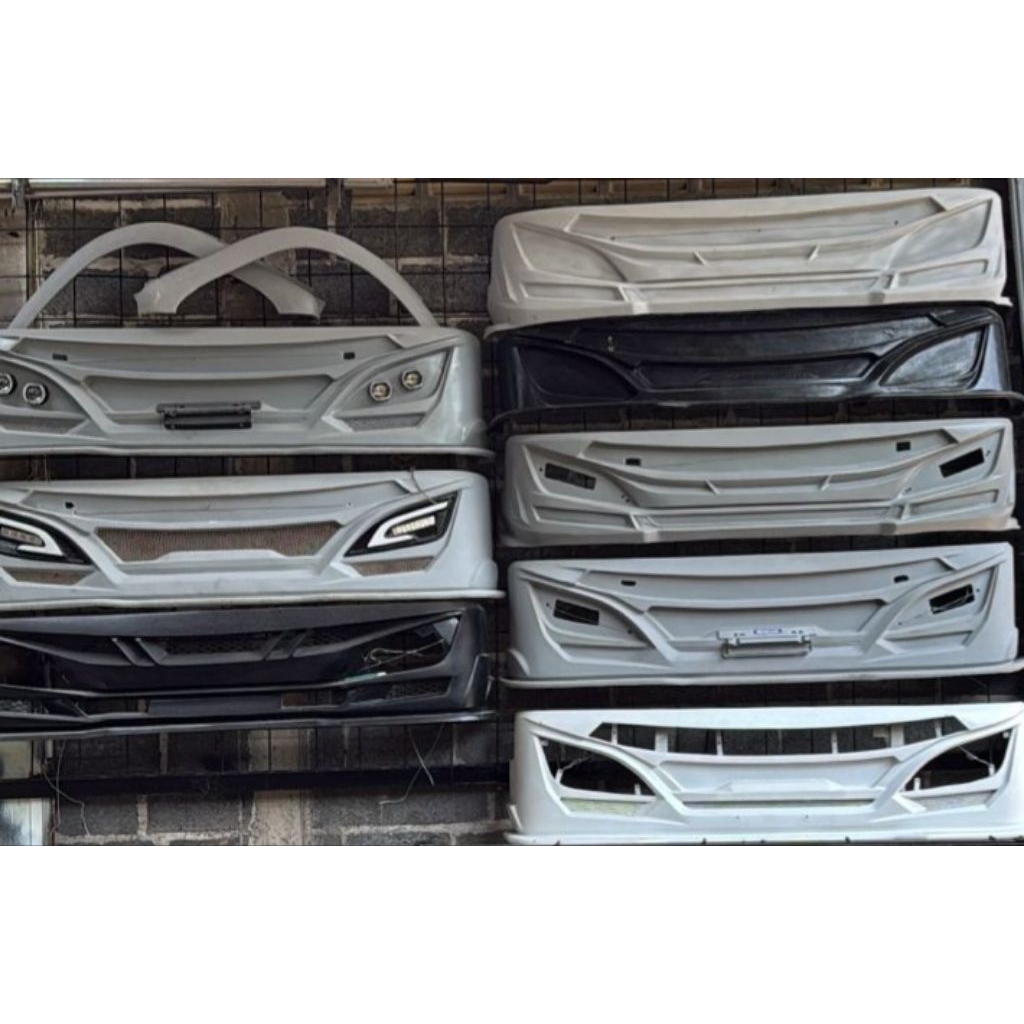 BEMPER DEPAN TRAGA SET LAMP