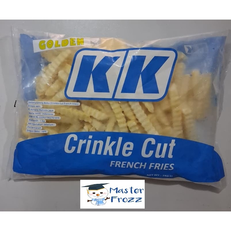 KK French Fries | Kentang Goreng Beku 1kg
