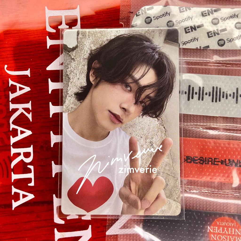 JAKE ENHYPEN PHOTOCARD PC ALBUM ROMANCE UNTOLD ENGENE VERSION