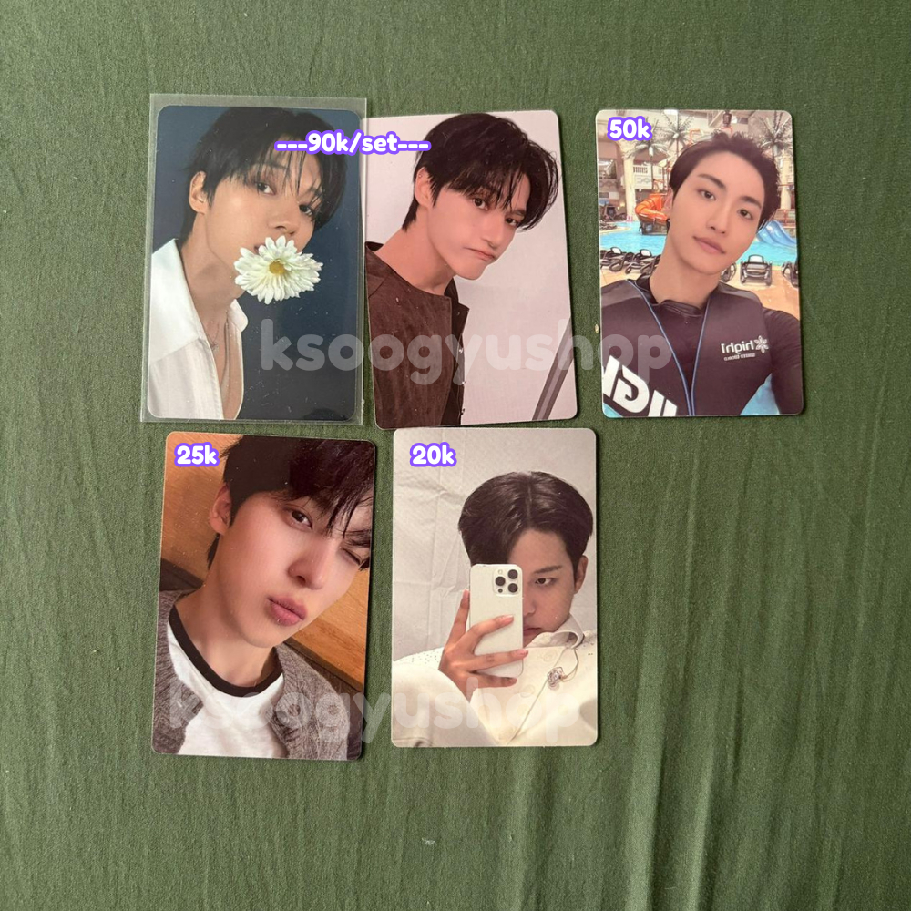 [READY STOCK] ATEEZ Golden Hour Pt. 4 Apple Music Appmus PC Photocard Album Seonghwa Jongho Yunho Wo