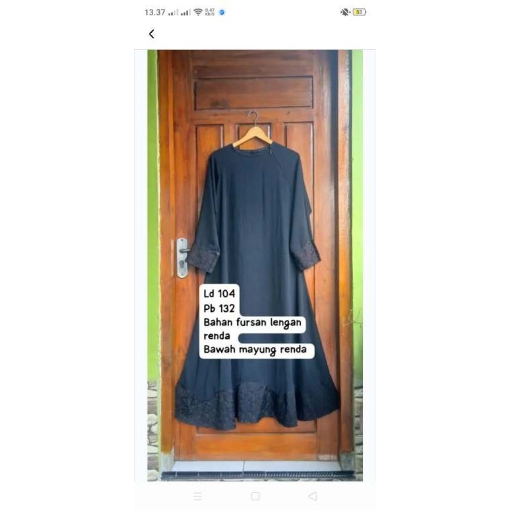 abaya gamis fursan