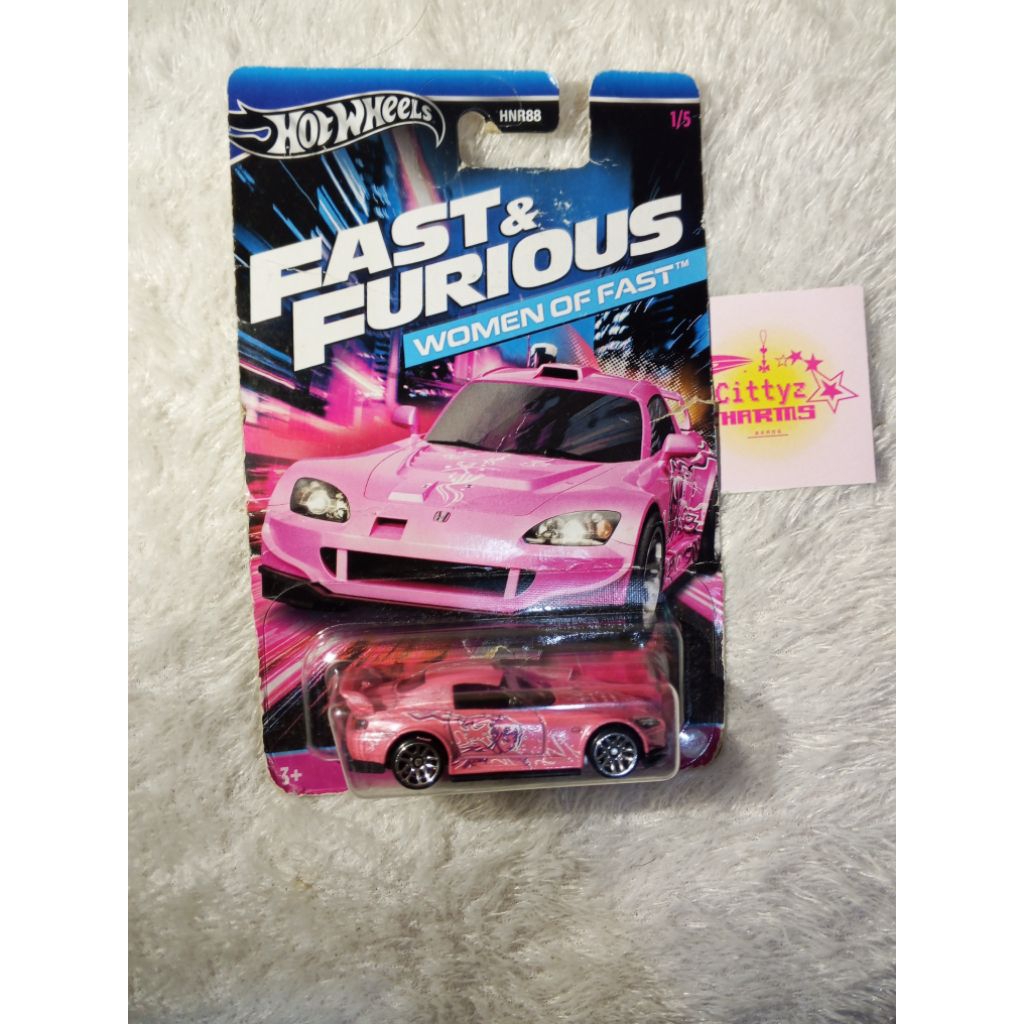 hotwheels suki s2000 pink bad card sticker japan