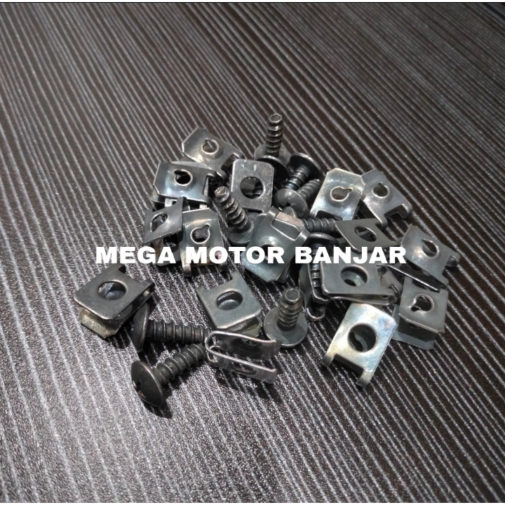 30 PCS BAUT BODY SET KLIP MOTOR MATIC BEAT MIO NMAX VARIO / BAUT BODY KLIP