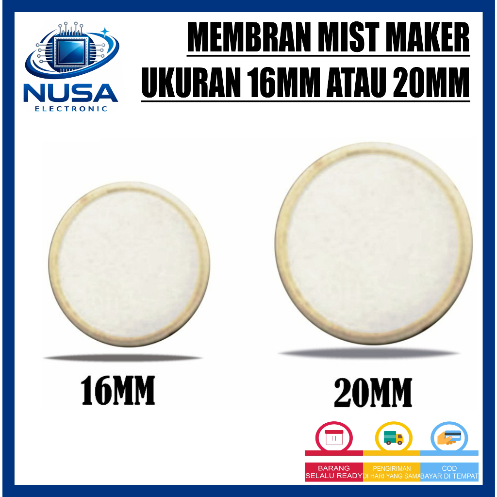 Membran Mist Maker 20MM atau 16MM