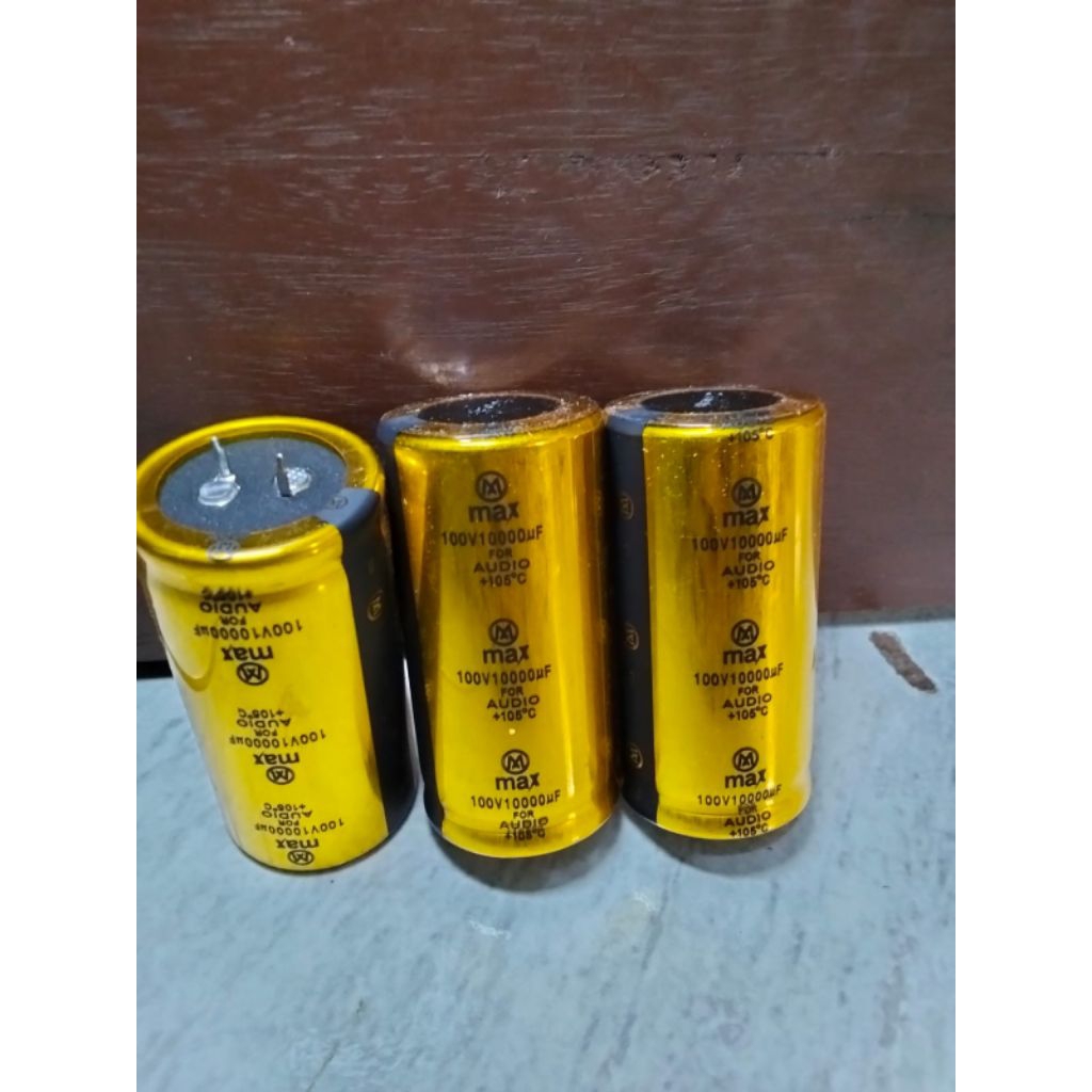 ELCO MAX GOLD 100V 10000UF ORIGINAL FULL ASLI