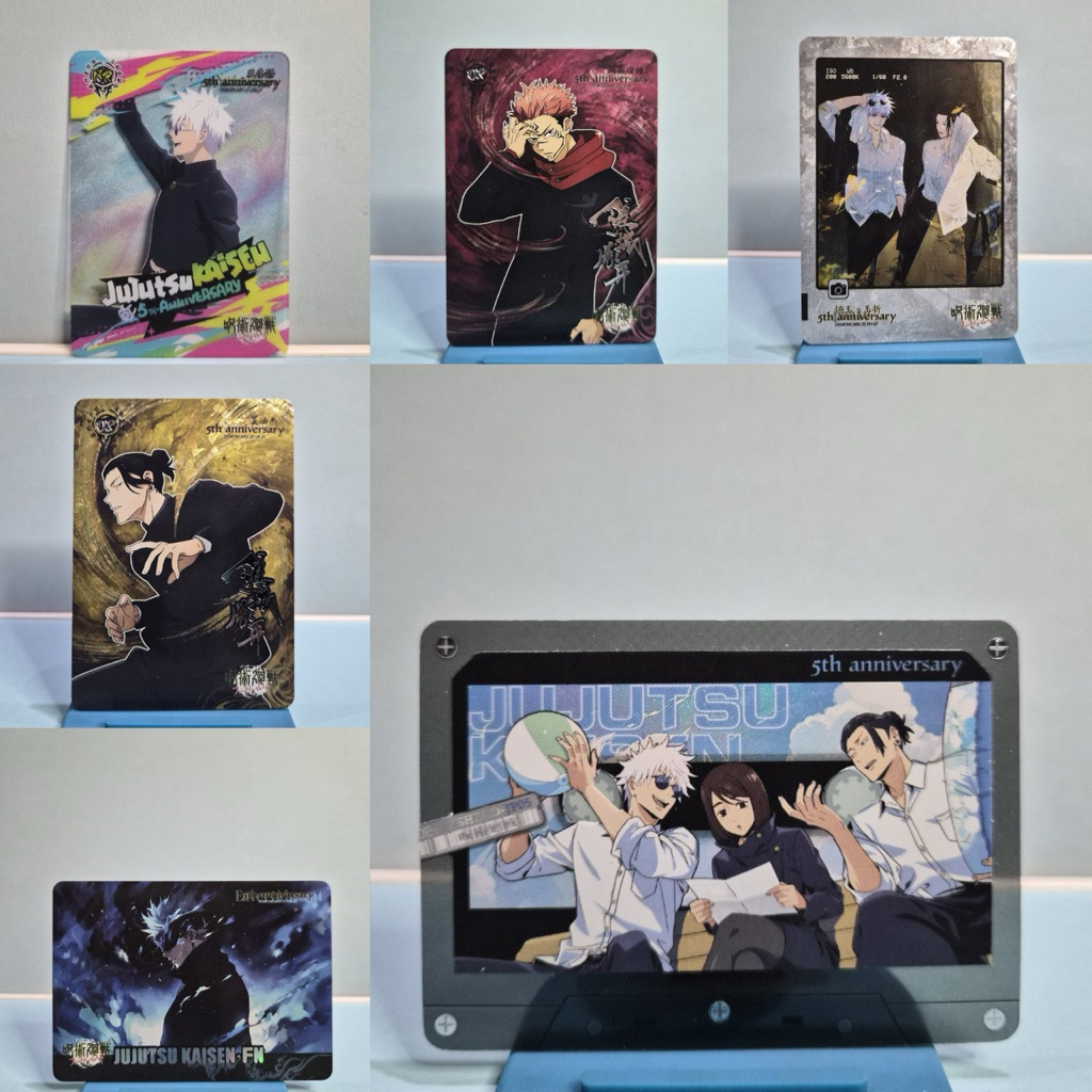 [Official] Jujutsu Kaisen Collectible Card Original Licensed 5th Anniversary HIT Card High Rarity| K