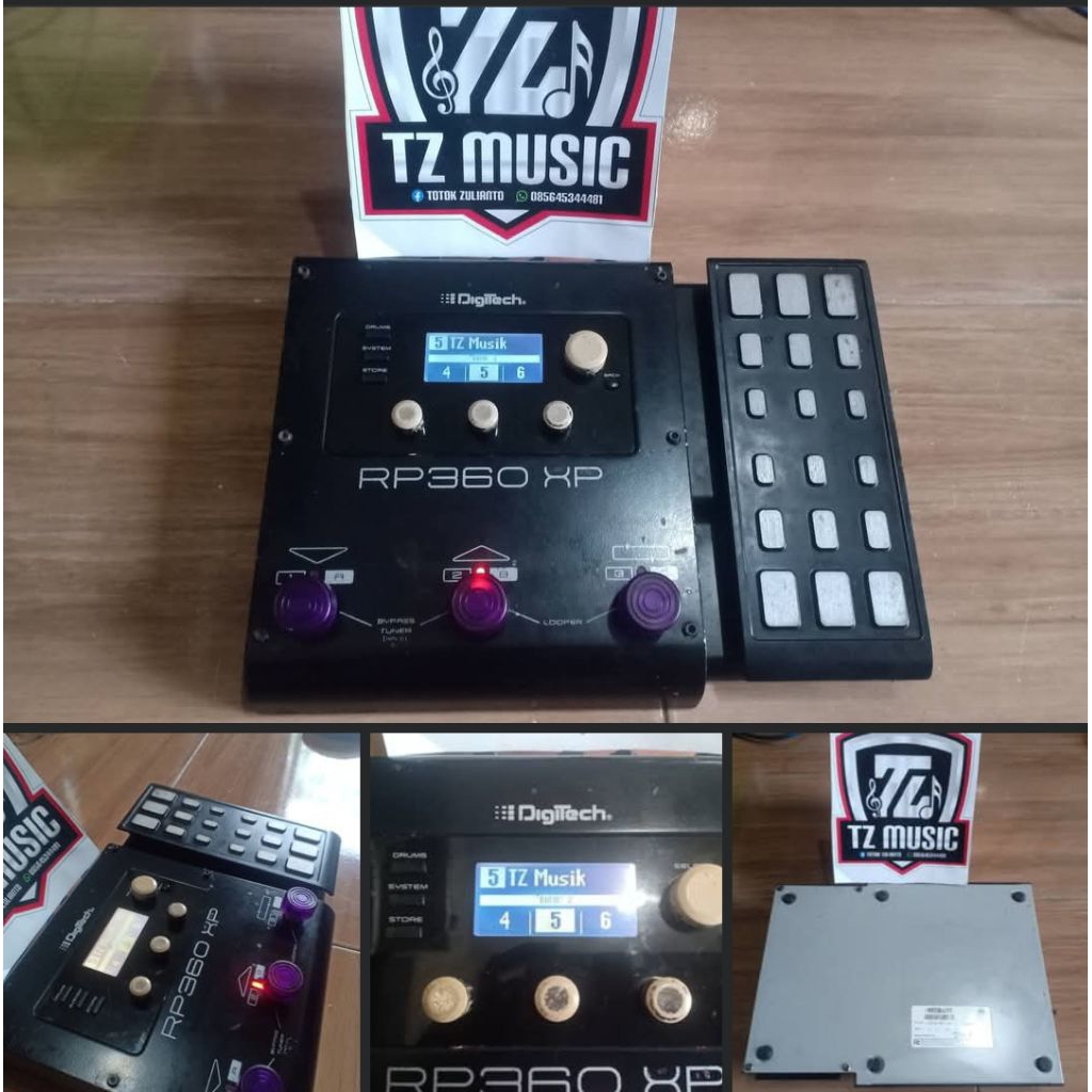 efek gitar digitech Rp360 xp