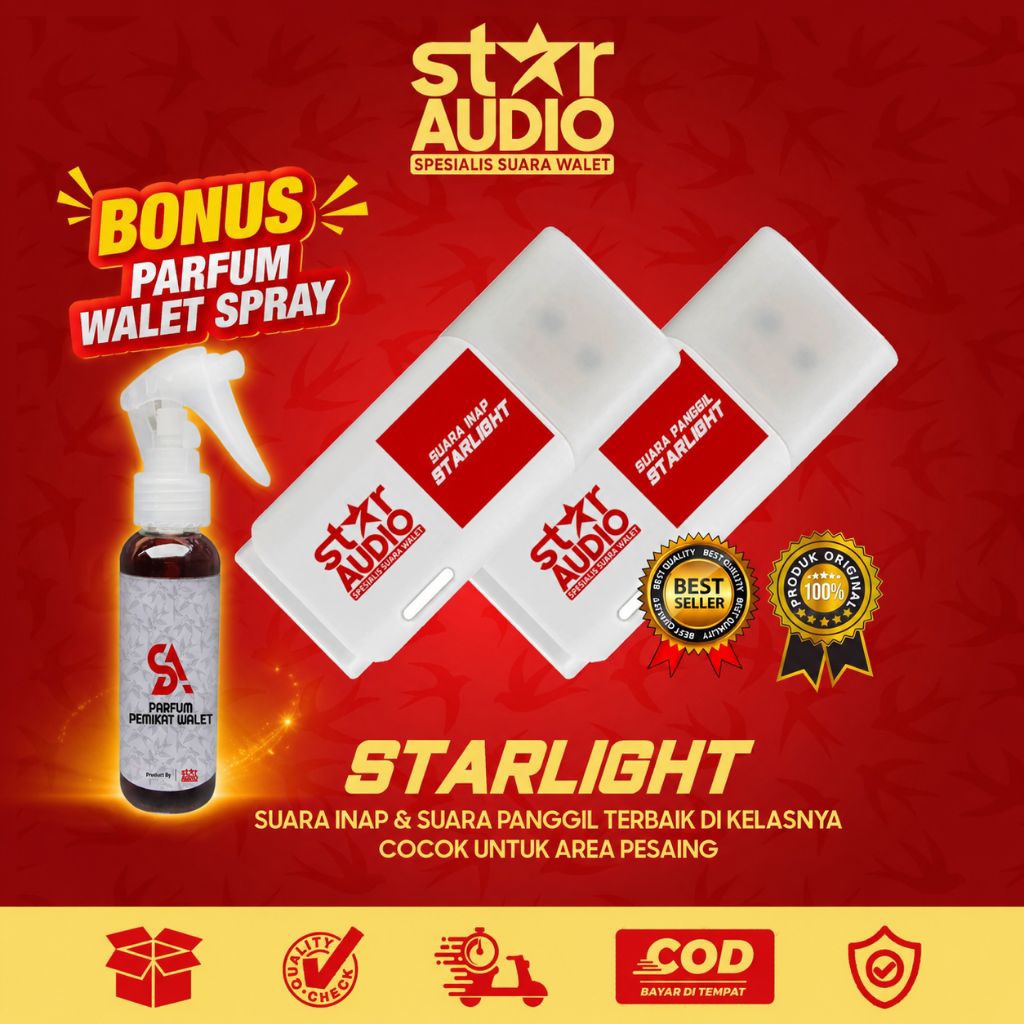 SUARA WALET PANGGIL DAN INAP STARLIGHT