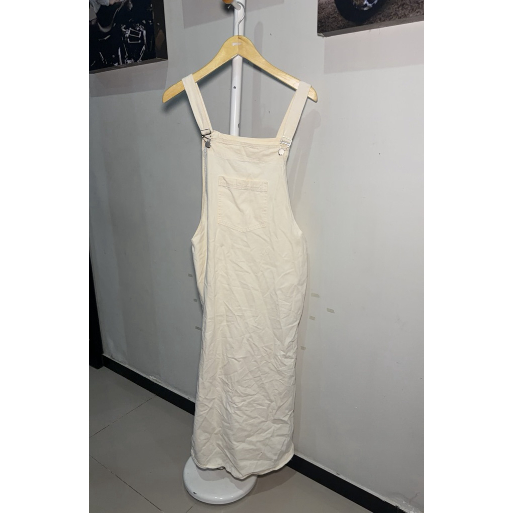 OUTER DRESS BAJU KODOK PUTIH TULANG