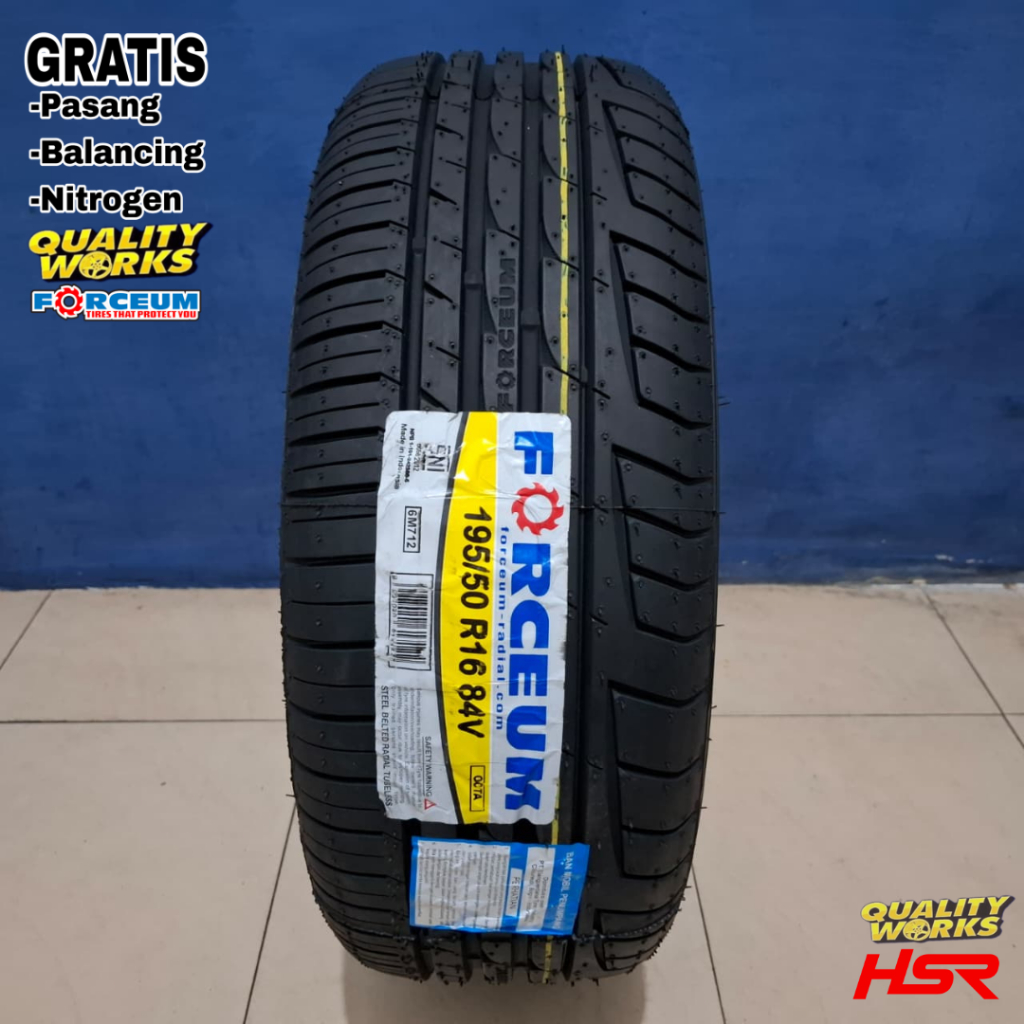 BAN MOBIL FORCEUM OCTA 195 50 R16 BAN MOBIL SWIFT CITY IGNIS JAZZ
