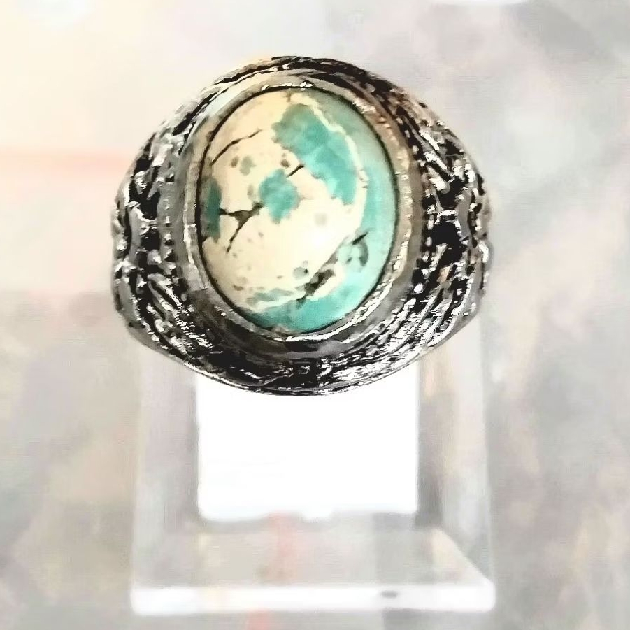 cincin batu akik pirus lawasan