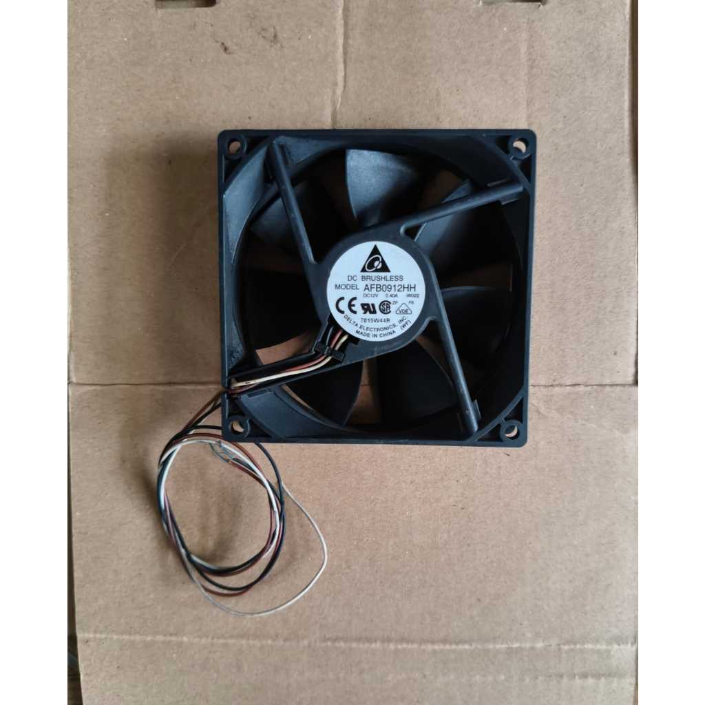 Kipas DC BRUSHLESS High Speed 12 Volt 9x9 cm Kabel 3,Kipas Fan High Speed Brushless 3 Kabel