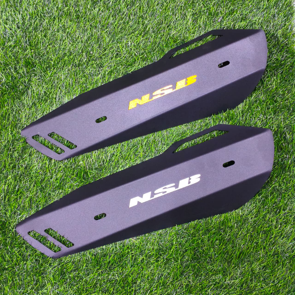 Tameng Knalpot Vario 160 Cover Pelindung Knalpot Vario 160 Bahan Besi DB35T