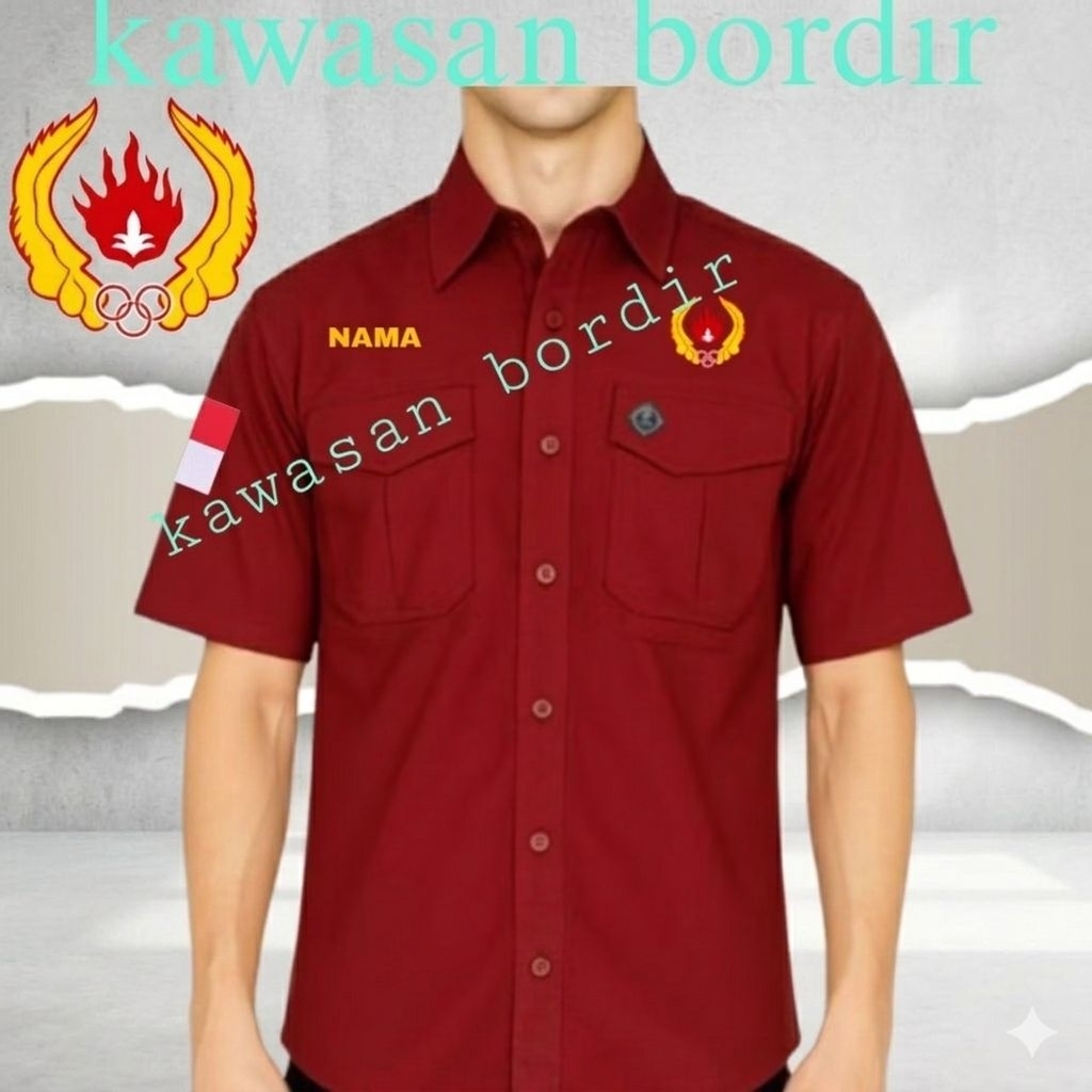 Premium kemeja tactical koni seragam koni baju koni pdh koni kemeja koni model premium gagah saat pe
