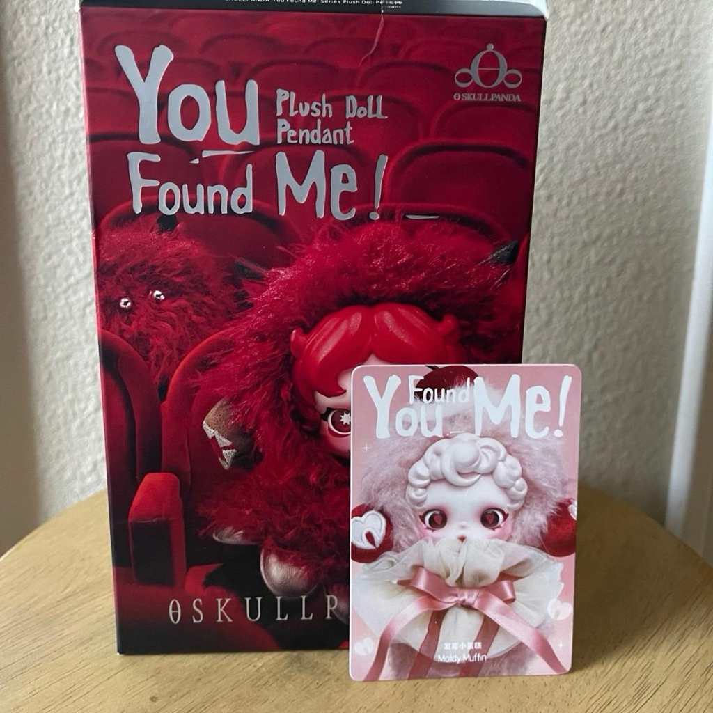 SKULLPANDA YOU FOUND ME MOLDY MUFFIN POP MART