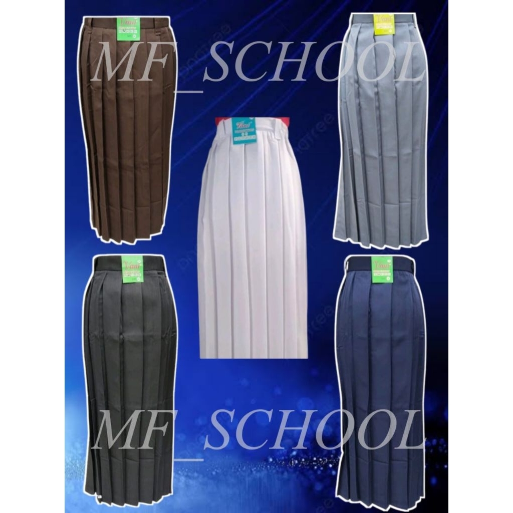 ROK REMPEL SEKOLAH SMP SMA SMK MTS BAHAN TWIS PREMIUM LICIN MENGKILAT