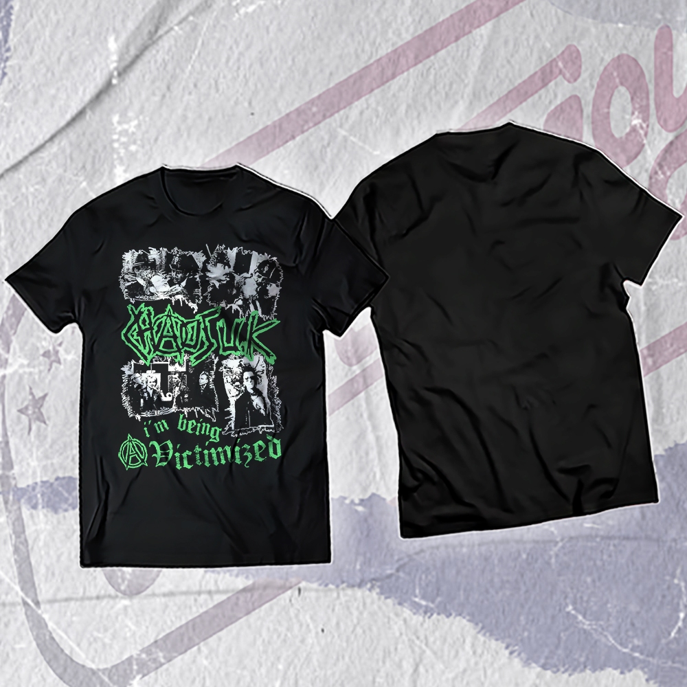 Kaos Musik / Punk hardcore / street punk / T-Shirt Band Chaos UK / 30s Katun Combed