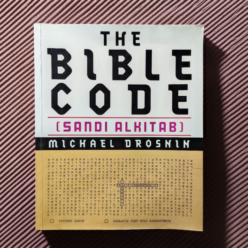Buku Langka Original • The Bible Code - Sandi Alkitab / MICHAEL DROANIN
