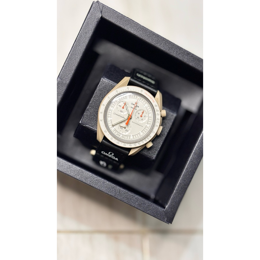 Omega X Swatch mission to jupiter original 100% fullset