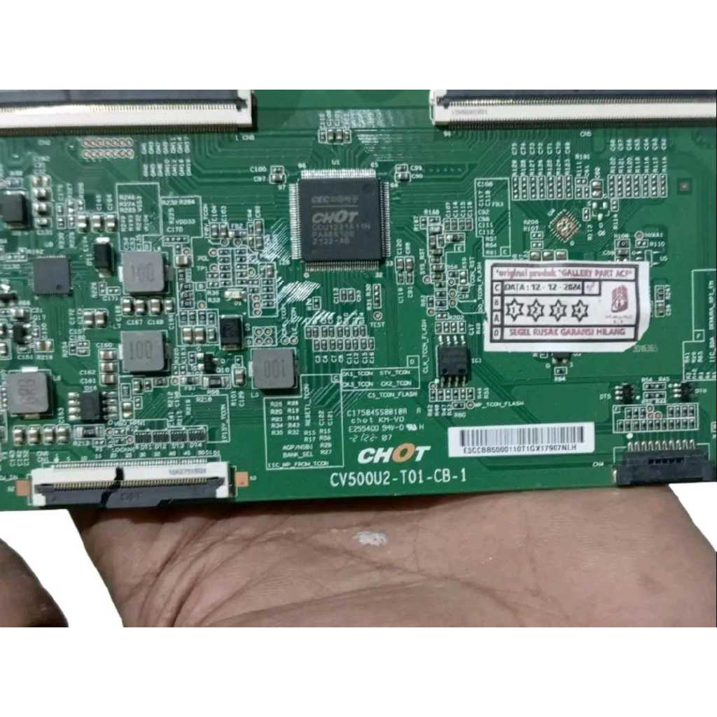 Ticon Tcon Tikon Tv Led HISENSE 50E6F panel CHOT CV500U2 T01 CB 1