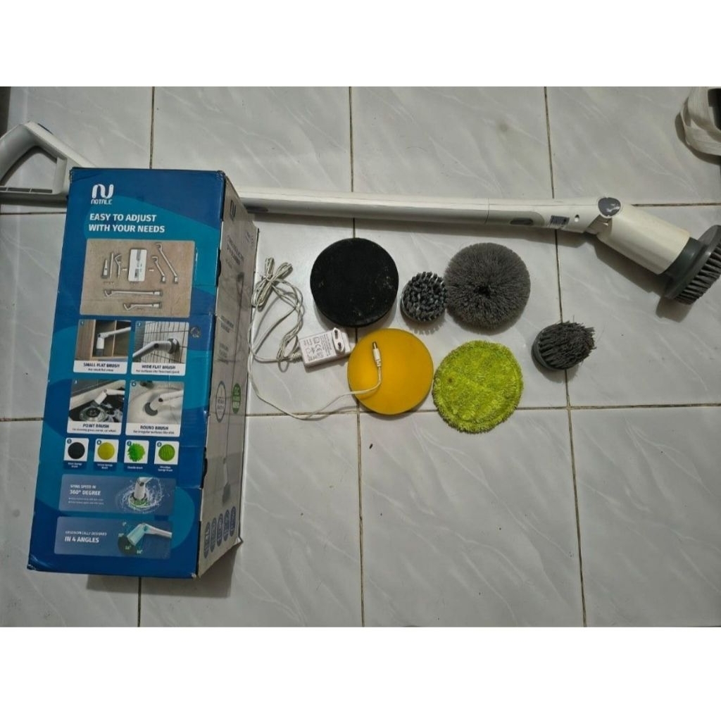 Notale spin scrubber