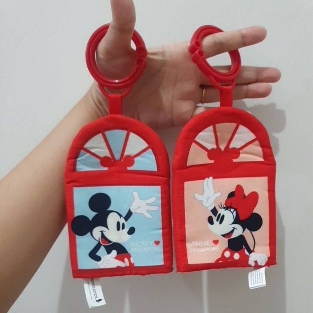 Ganci boneka jendela miki minnie mouse preloved