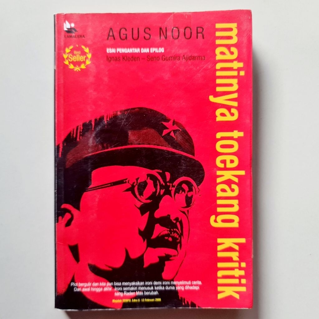 Buku Naskah Drama Agus Noor — Matinya Toekang Kritik