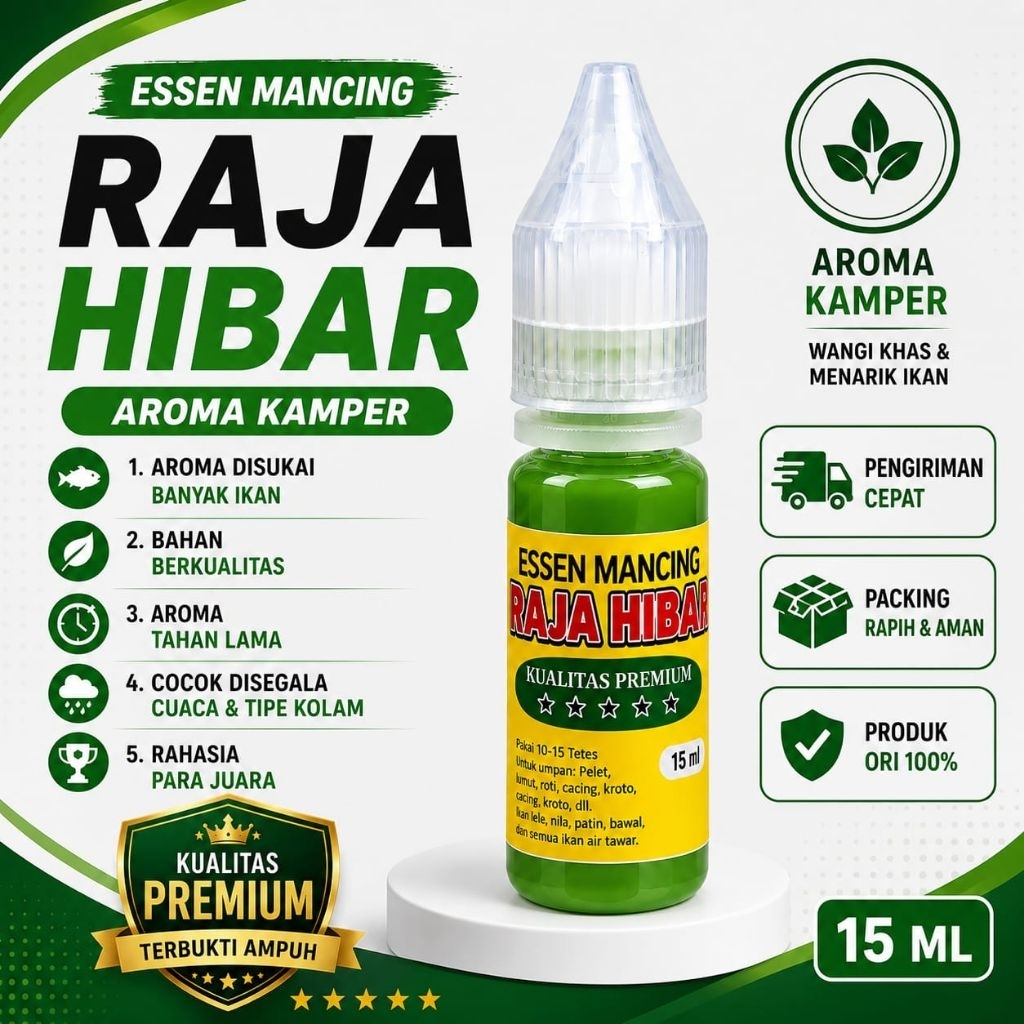 Essen Mancing Raja Hibar Aroma Kamper – Essen Juara Harian & Lomba