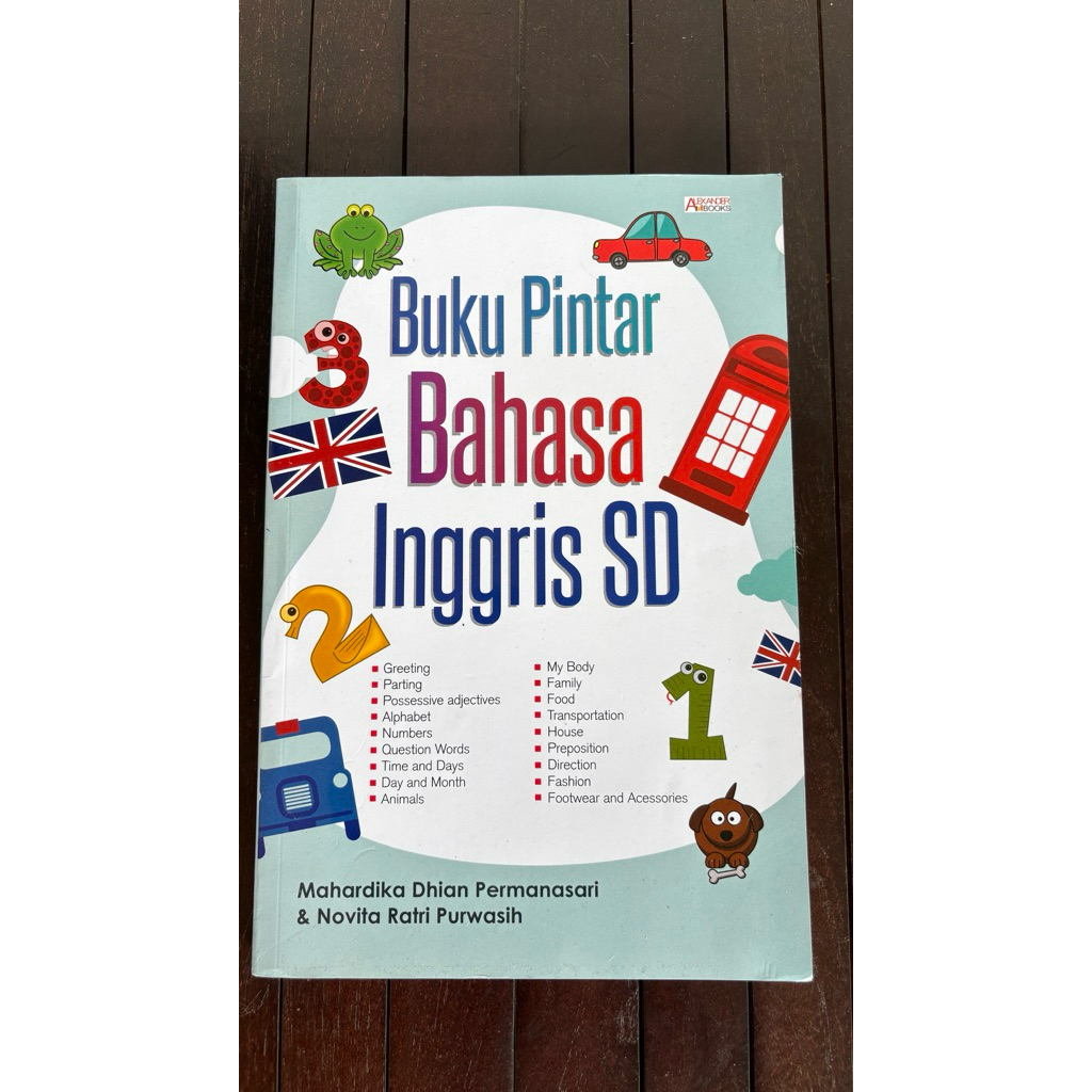 Buku pintar bahasa Inggris SD