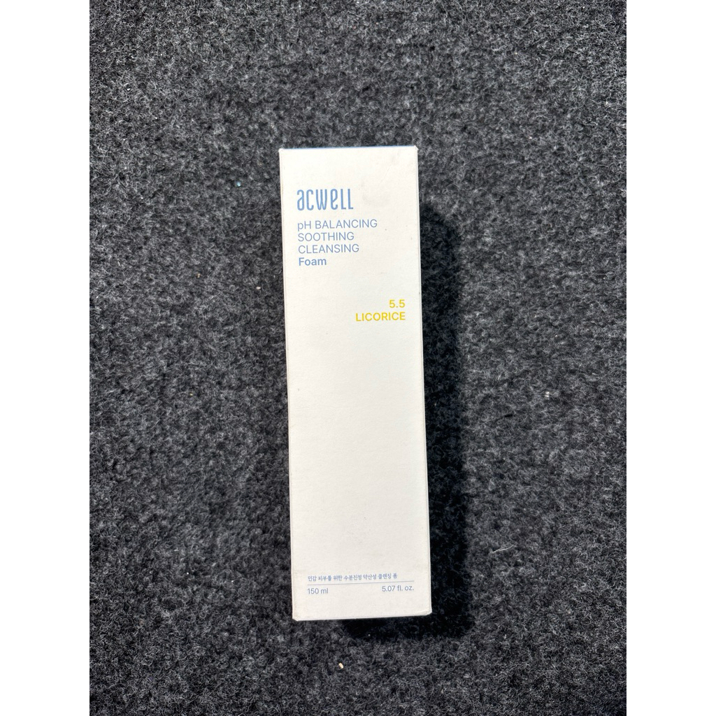ACWELL PH BALANCING SOOTHING CLEANSING FOAM