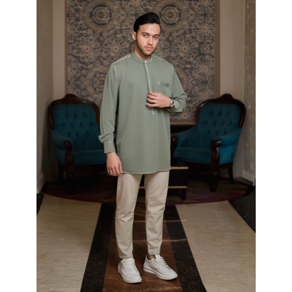 DNine Thobes Kemeja Koko Sulthan Series - Anti UV Protection