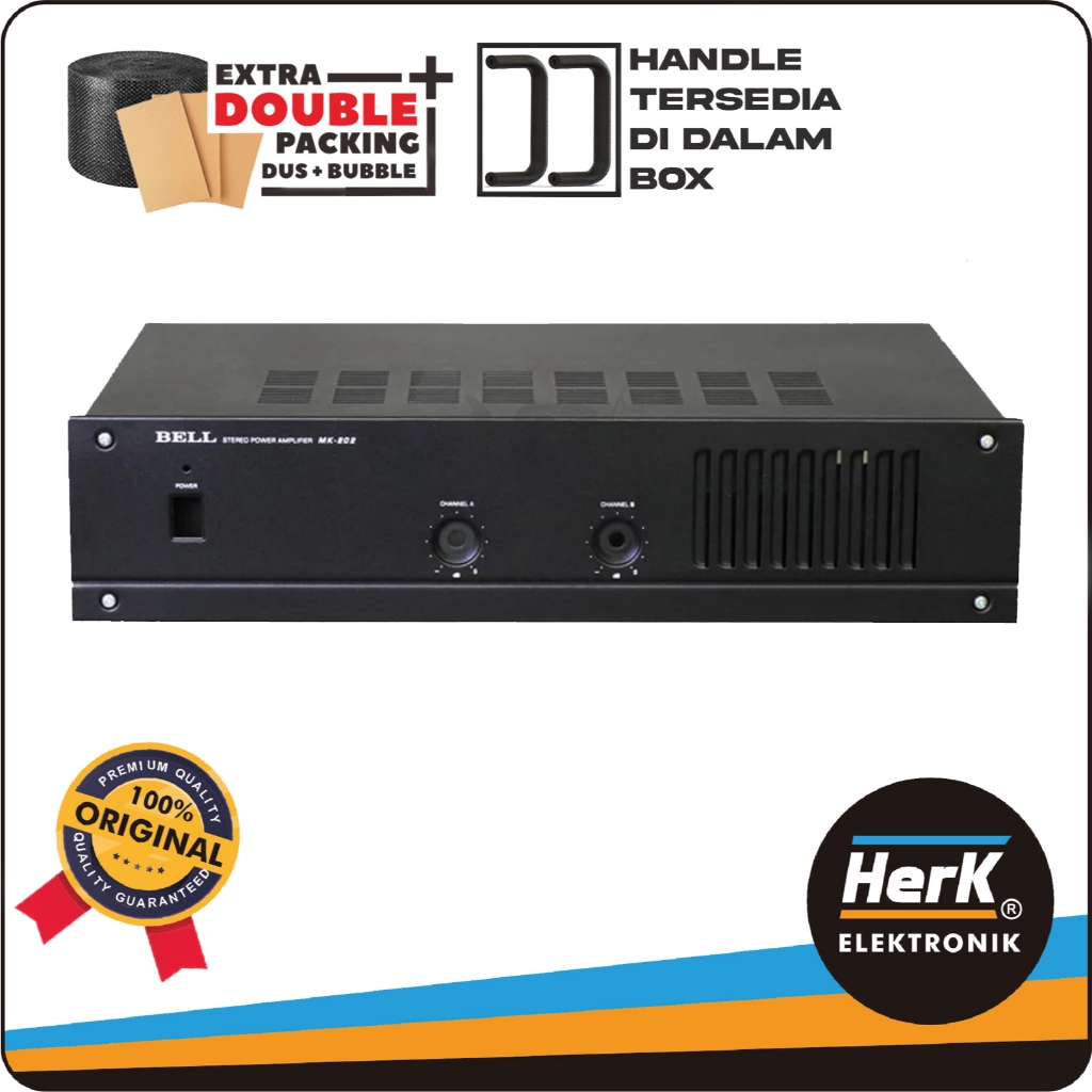 BELL - BOX POWER AMPLIFIER BELL MK202 - BOX AUDIO MK202