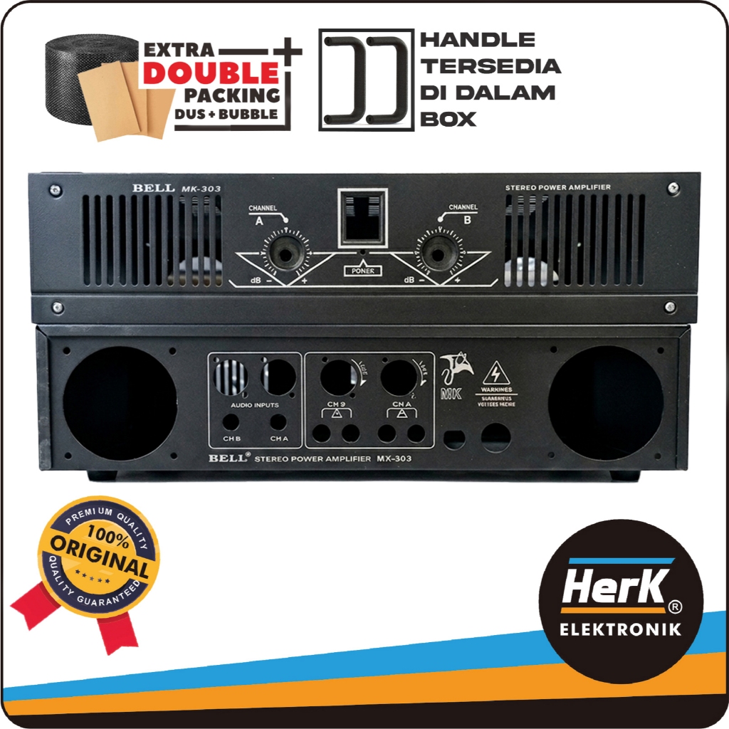 BELL - BOX POWER AMPLIFIER BELL MK303 - BOX AUDIO MK303