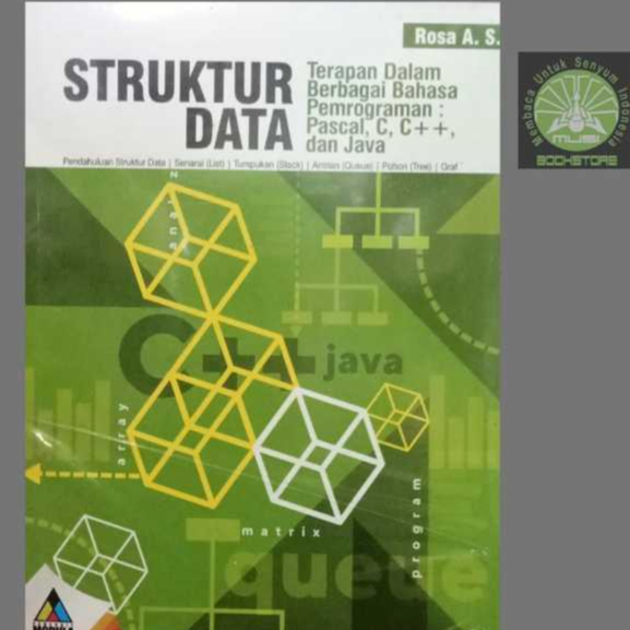 Buku Struktur Data Terapan dalam Berbagai Bahasa Pemrograman Pascal C C++ & Java - Informatika ORI