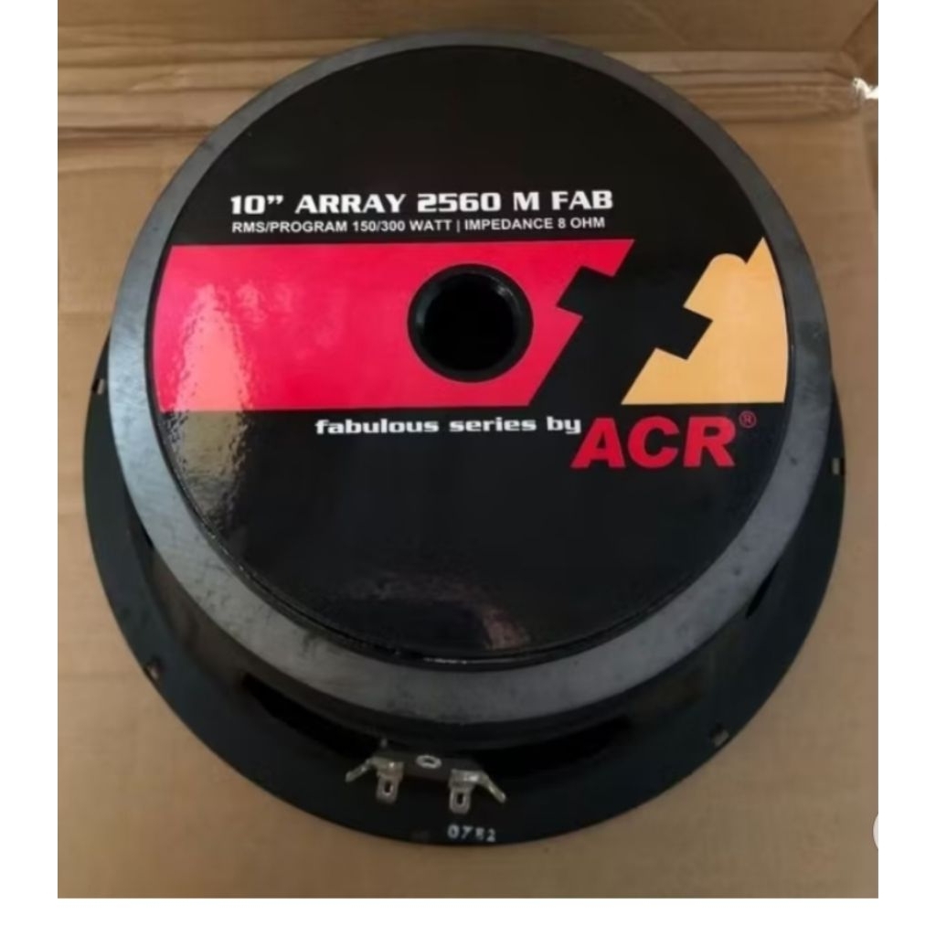 Speaker ACR Fabulous 10 Inch 2560M - Suara Mid Bersih, Ideal untuk Vocal dan Array