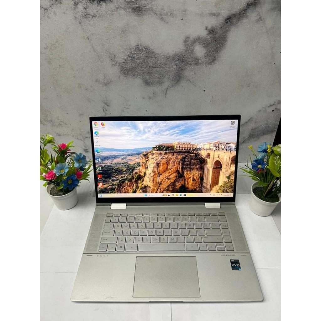 HP ENVY X360 CORE I5 GEN 12 RAM 16 GB SSD 512 GB TOUCHSCREEN FLIP 360 DERAJAT