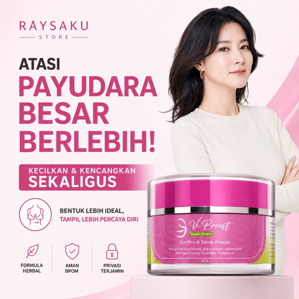 Violla Sweet Breast Cream - Cream Pengecil Payudara Aman BPOM