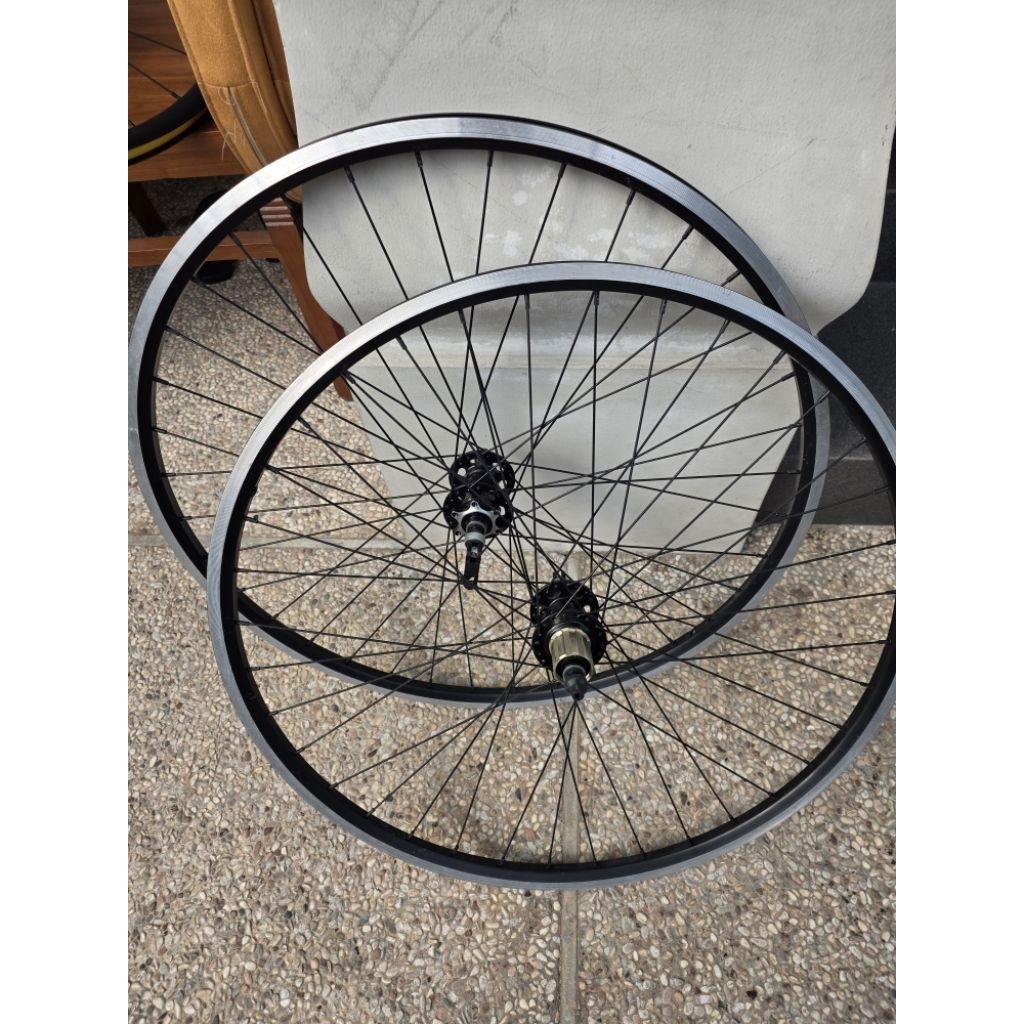 Wheelset 700c QR, Rims Alloy 36h